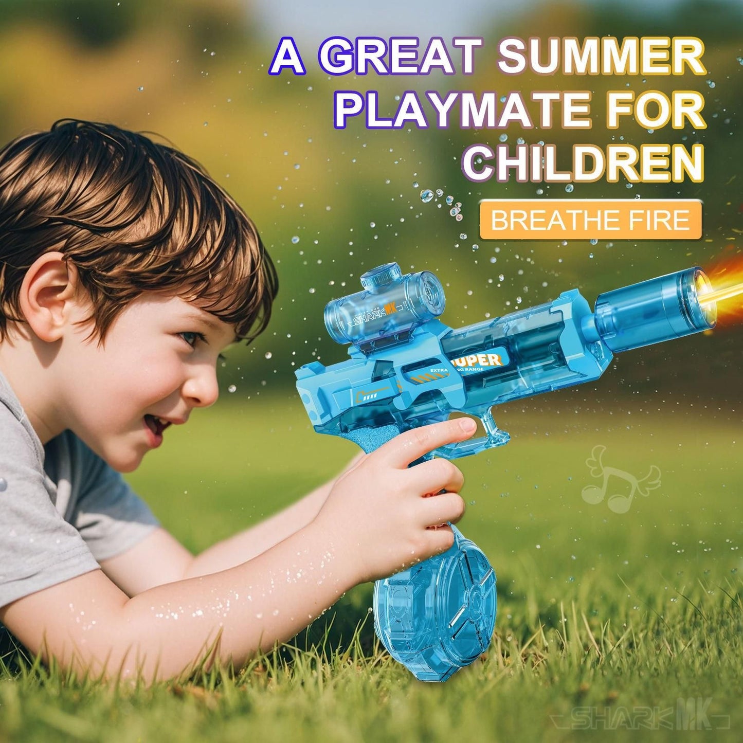 Fire Light Electric Water Gun